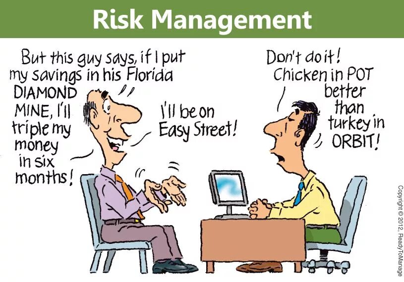 More prepared. Риск-менеджмент. Шутки про риски. Риск менеджмент юмор. Менеджмент карикатура.