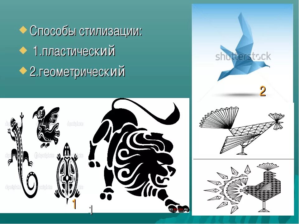 Виды трансформации формы