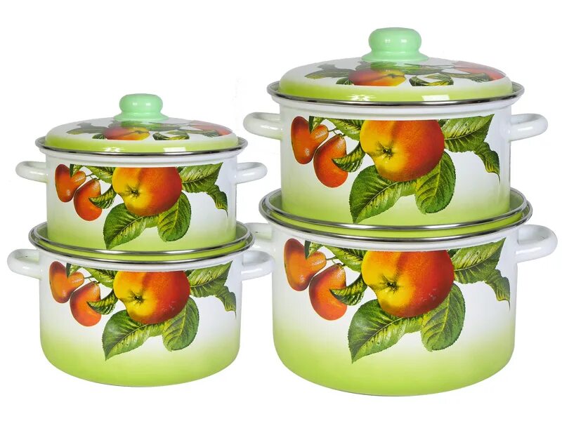 Набор кастрюль эмаль. Набор эмал мелодия 2-3028/6м. Набор кастрюль эмалированных (арт. Набор кастрюль эмаль. 28842-1 набор кастрюль эмаль с/кр2,9/3,7/5л mb(х2).