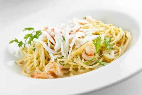 Паста с крабом