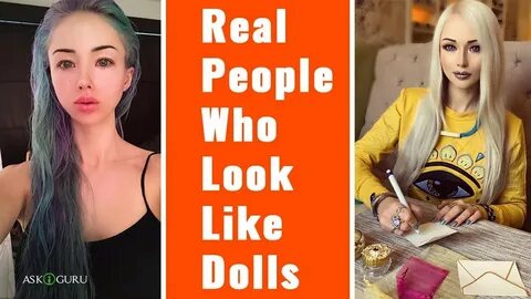 You look like a doll