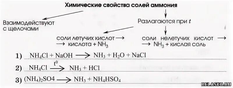 Напишите уравнение реакции разложения хлорида аммония. Химические свойства солей аммония таблица. соли аммония химические свойства. соли аммония химические свойства таблица. соли аммония свойства.