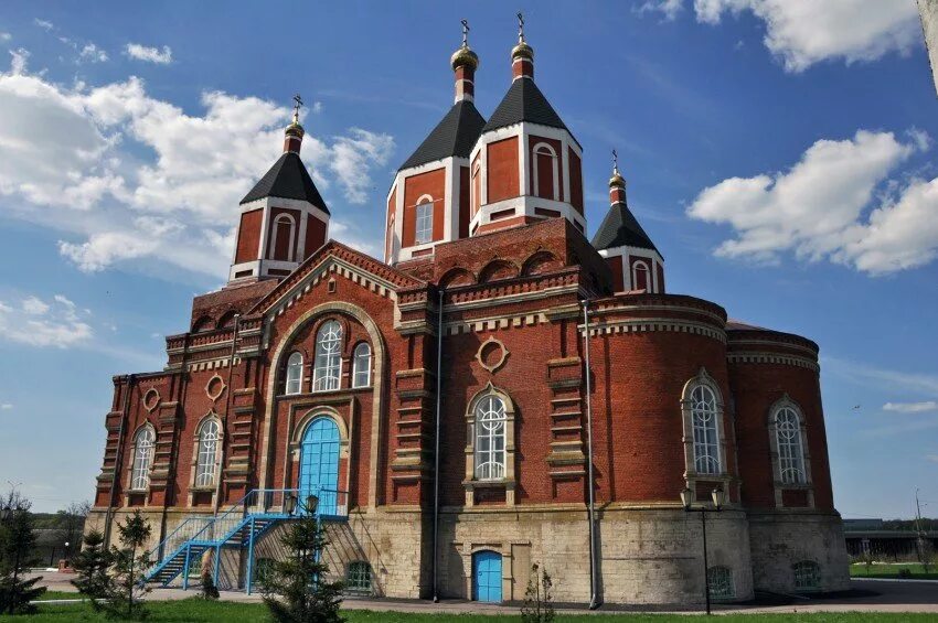 Успенско-Иверский Борщовский женский монастырь. / Венёвский район, Борщевое село