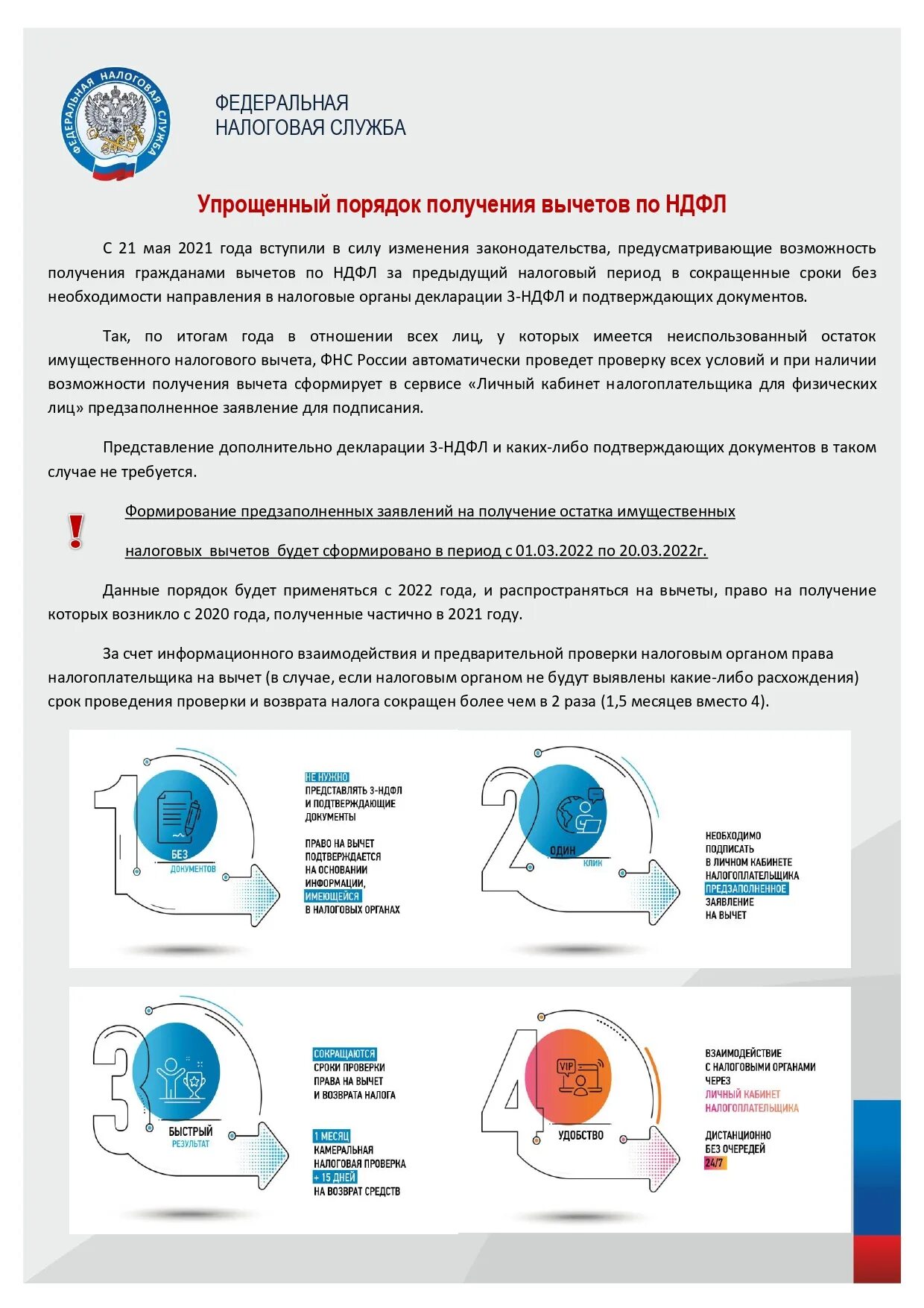 Получение вычета 2025