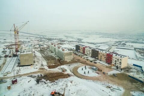 Новый микрорайон в красноярске