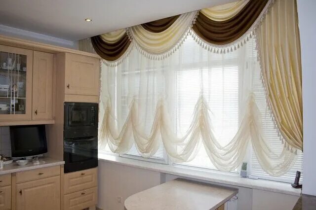 Kitchen curtain designs Elegant curtains, Kitchen curtain designs, Curtains