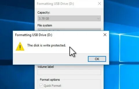 Write to disk