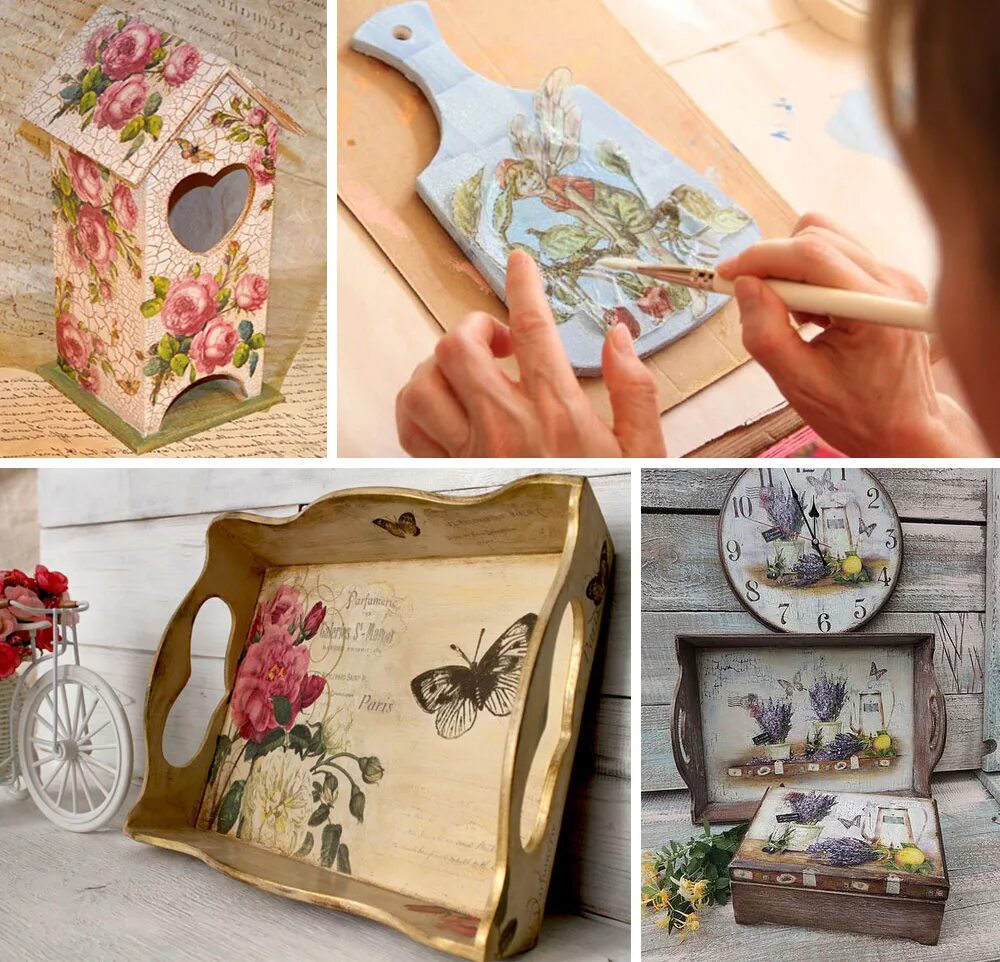 Техника декупаж. Изделия в стиле декупаж. Декупаж бутылок салфетками. Изделия в технике декупаж. David its шкатулка как пользоваться.