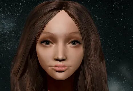 3d woman