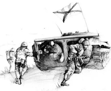 Рисунки десанта