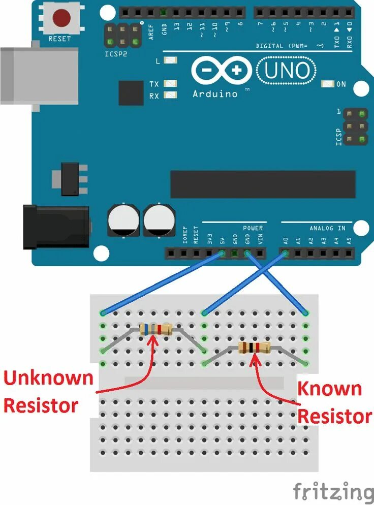 Код ардуино уно. Arduino. омметр на ардуино. измерение сопротивления ардуино. резистор ардуино.