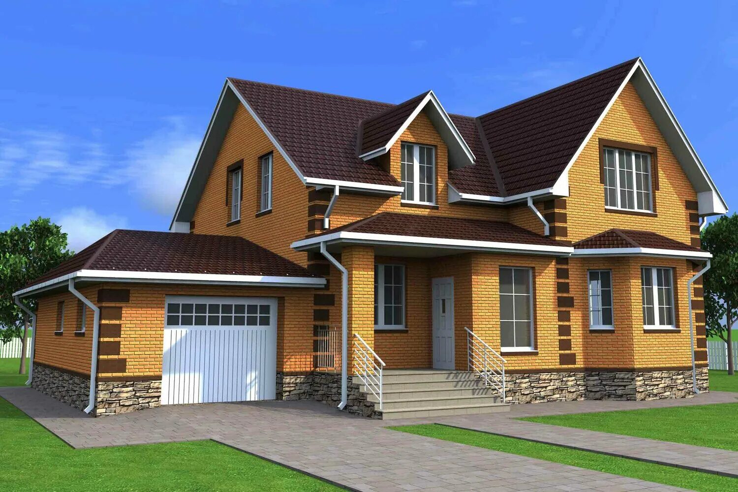 Проекты коттеджей. Каркасный дуплекс 130 м2. М. Проект коттеджа строительство. Проект коттеджа строительство.