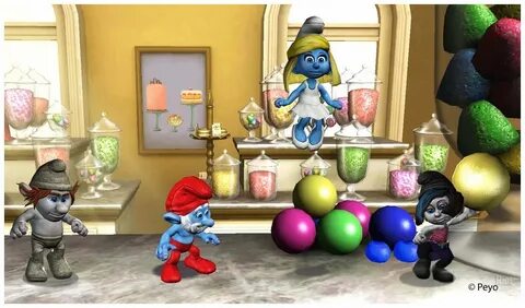 Игра смурфики