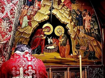 Икона рождества христова в храме