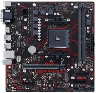 Материнская плата asus b350m