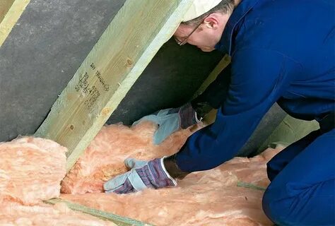 Утепление минеральной ватой перекрытия