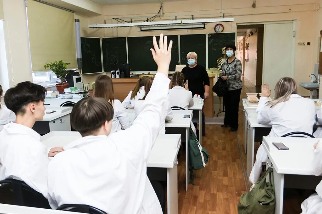 Класс практических занятий. Медицинский класс в школе. современный медицинский класс в школе. профильные медицинские классы. медицинские классы в школах.
