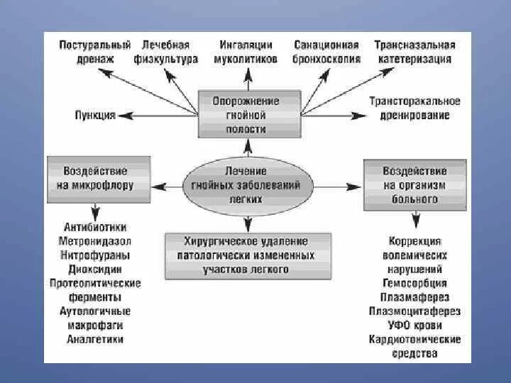 Инфекция легких лечение. Основные принципы лечения гнойных заболеваний легких. Патогенез нагноительных заболеваний легких. Схема профилактики острых гнойных заболеваний. Типичные возбудители острых нагноительных заболеваний легких.