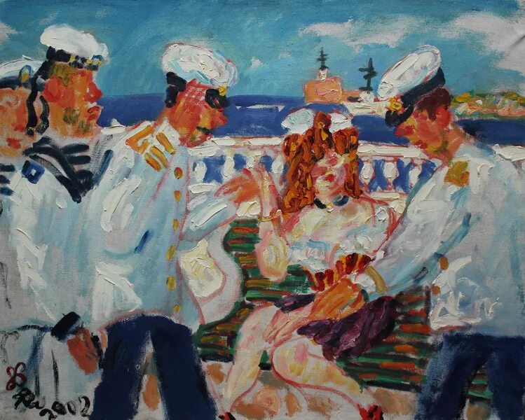 художник пенушкин юрий иванович картины. моряк картина. соломон самсонович бойм. матрос картина. матросы черноморского флота-портреты.