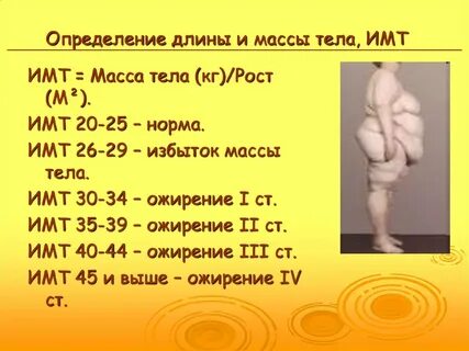 Имт массы тела женщины