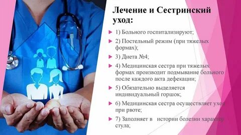 Сестринский уход при различных состояниях в терапии
