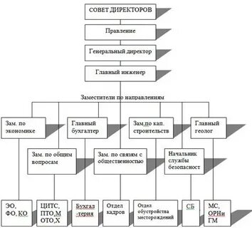 организационная структура роснефть