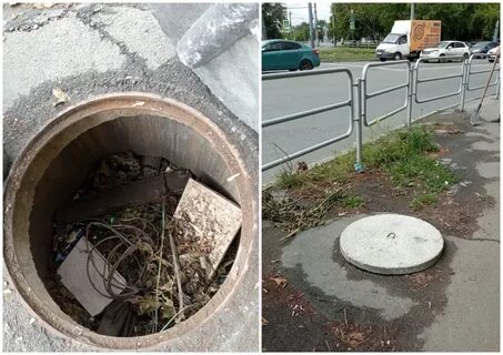 Человек поднял из колодца