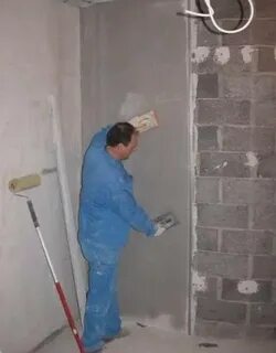 Штукатурка по известковой стене