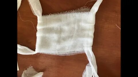 Лечебная повязка из марли