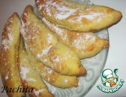 Выпечка с бананом и творогом сметаной