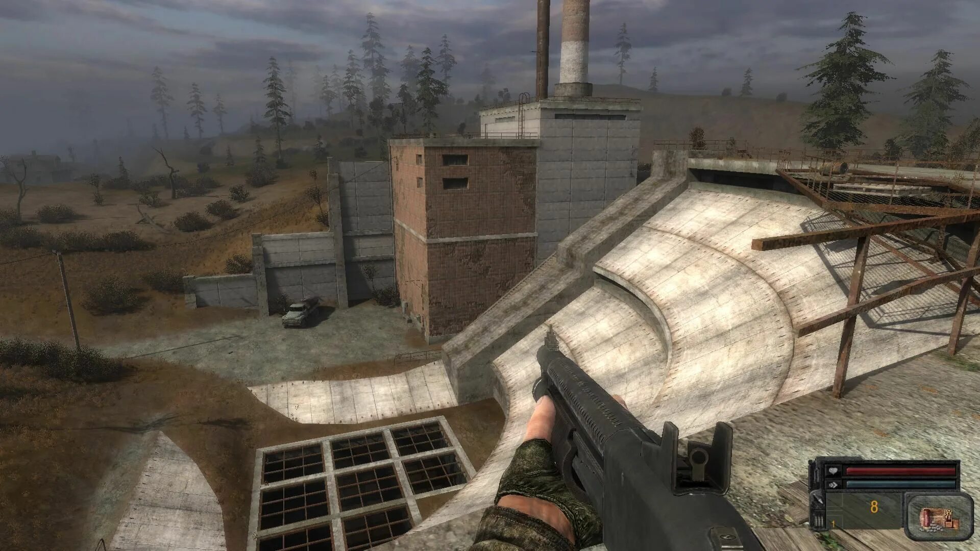 Тень чернобыля 1. Сталкер atmosfear 3 absolute nature. Обзор на the long road cop. The long road сталкер. The long road сталкер.