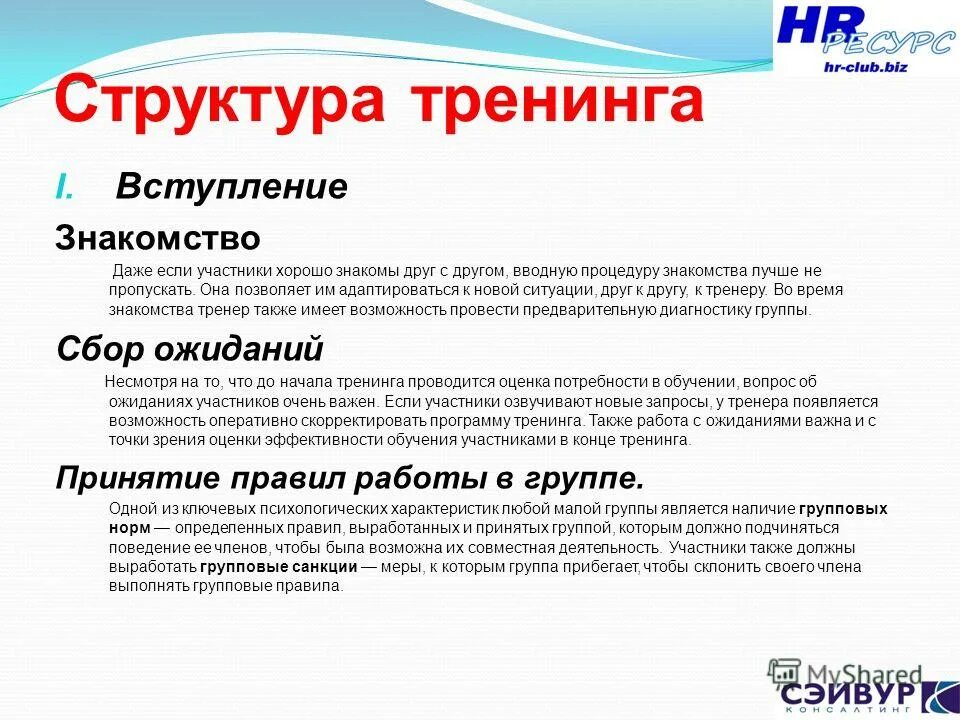 Вступление участников. Вступление участников