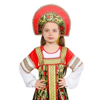 Русский костюм цветной
