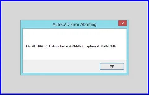 Unhandled exception c0000005 at address
