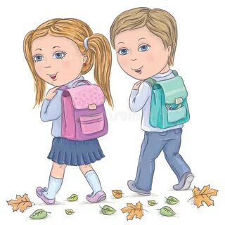 Пришли мальчик и девочка
