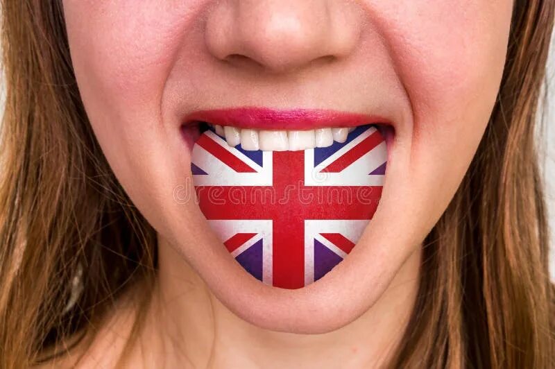 Говорим на трех языках. Язык с британским флагом. Флаг английского языка. Язык с флагом Англии. Великобританский язык.