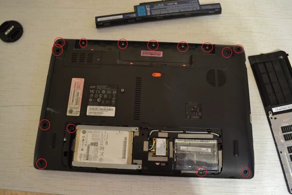 Разборка - Чистка - Сборка ноутбука Acer 5750G.Часть 1 - DRIVE2