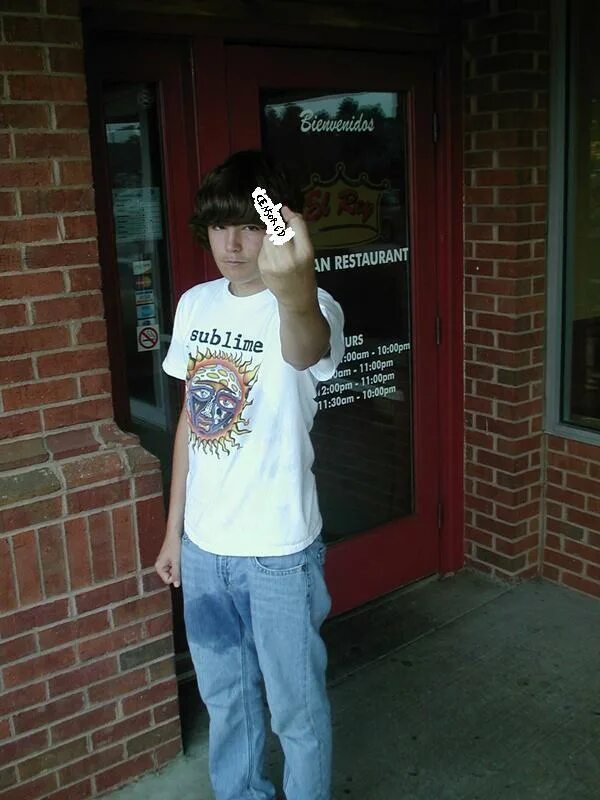 Peed up