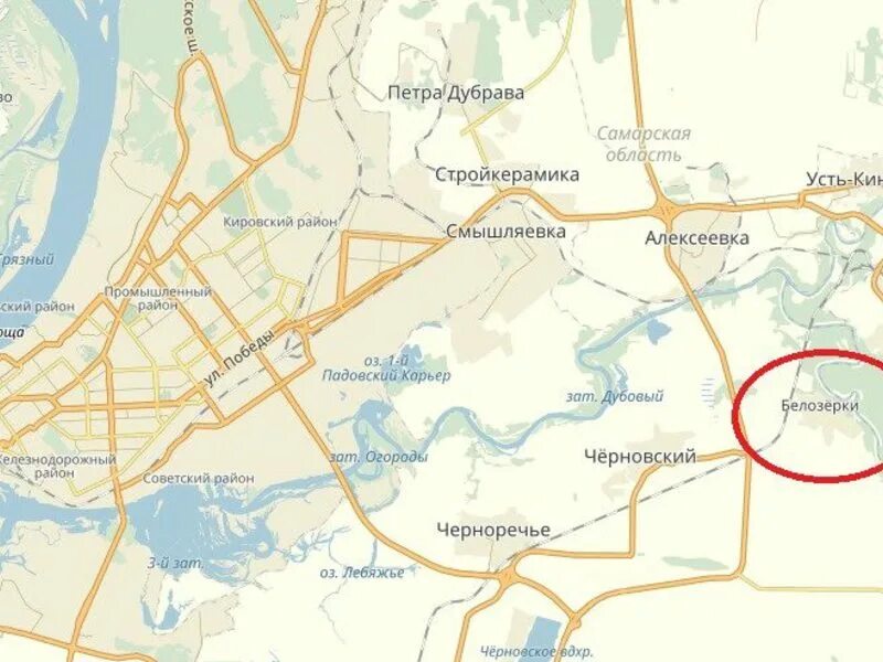 Где в самаре в самарском районе