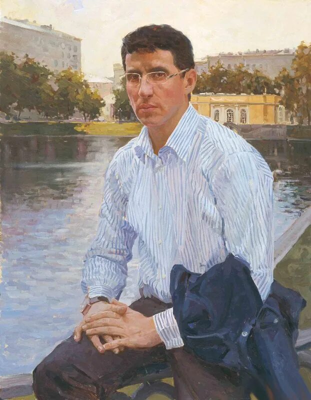 Мужской портрет маслом. Аледжандро анииева. Рубашка художника. Пожилой мужчина в рубашке. Рубашка маслом.