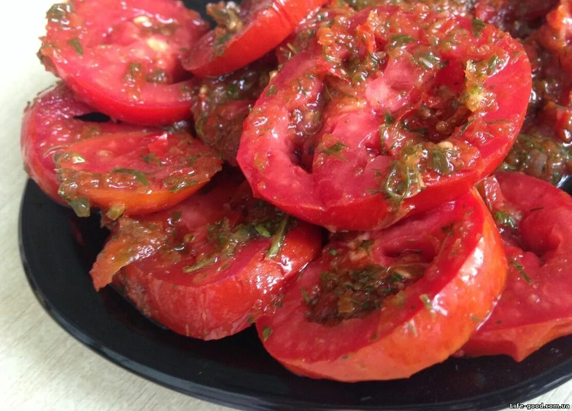 Рецепт приготовления острых помидоров