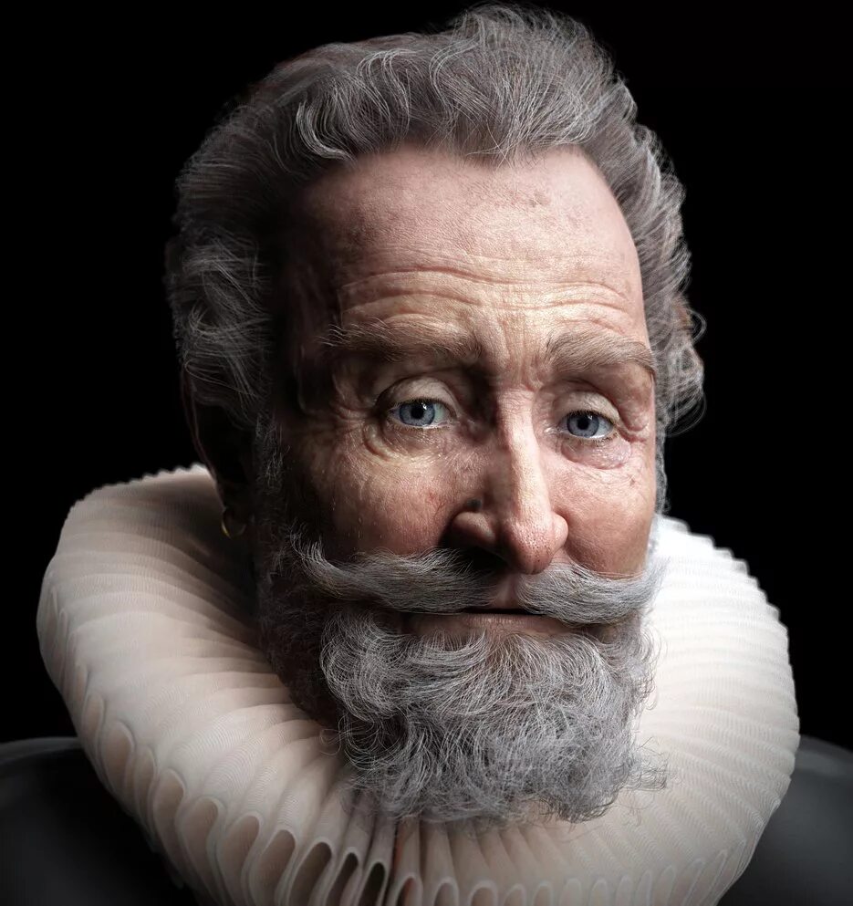 Realistic 3d model. Realistic 3d model