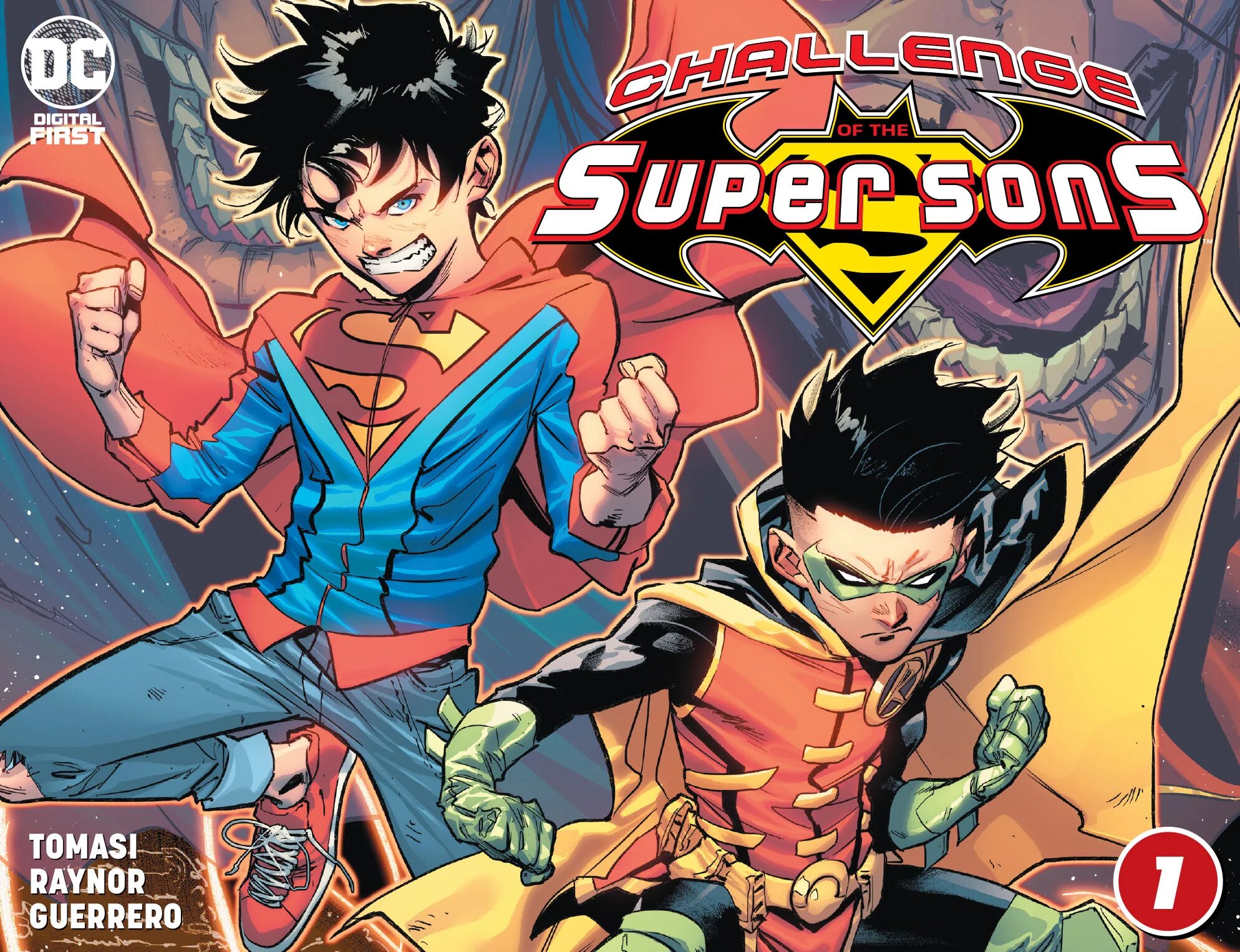 Супер джон. Super sons 1. Супер сын. Суперсыновья DC. Super sons Дэмиан Джон.