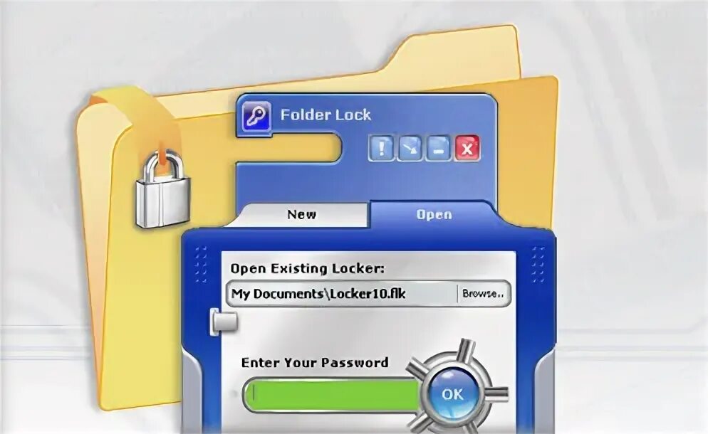 Open existing. Фолдер лок. open lock. button lock folder. tang lock folder.
