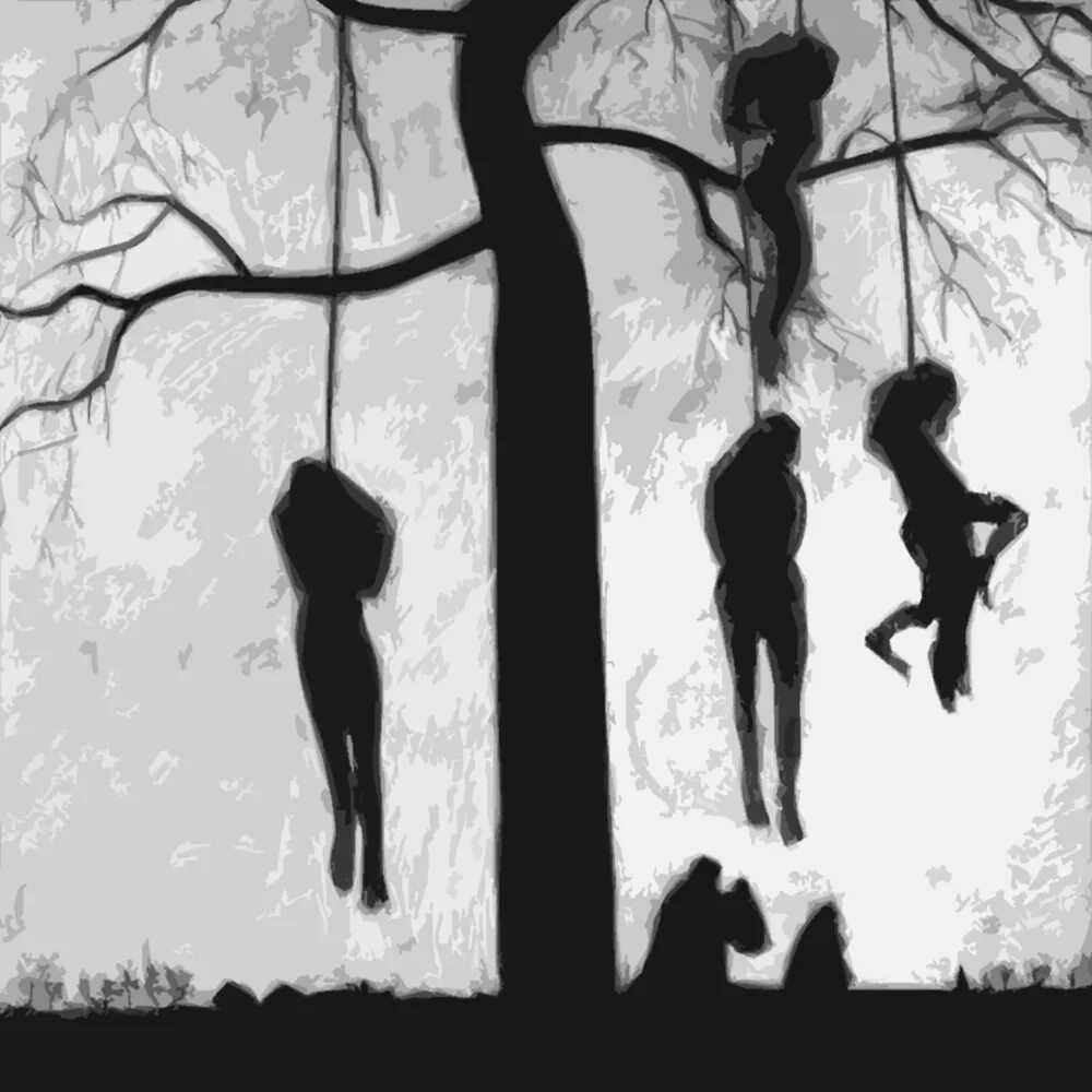 Red hanged. Red hanged