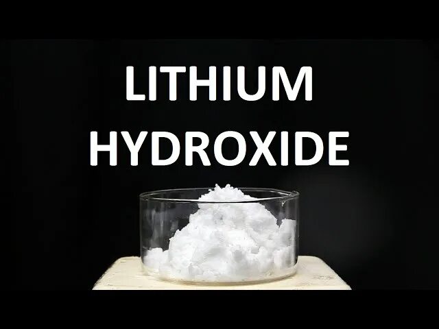 Lithium hydroxide. Моногидрат гидроксида лития. Литий растворимый в воде?. Литий растворяется в воде.