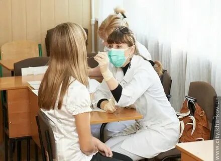 Медосмотр учащихся в школе