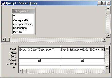 Query select id