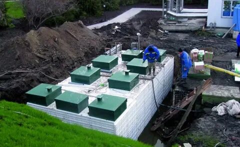 Очистные сооружения водоотведения