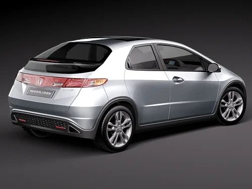Хонда 3 д. Цивик купе 3д. Civic type r 2007. Honda civic 3d model. Хонда 3 д.